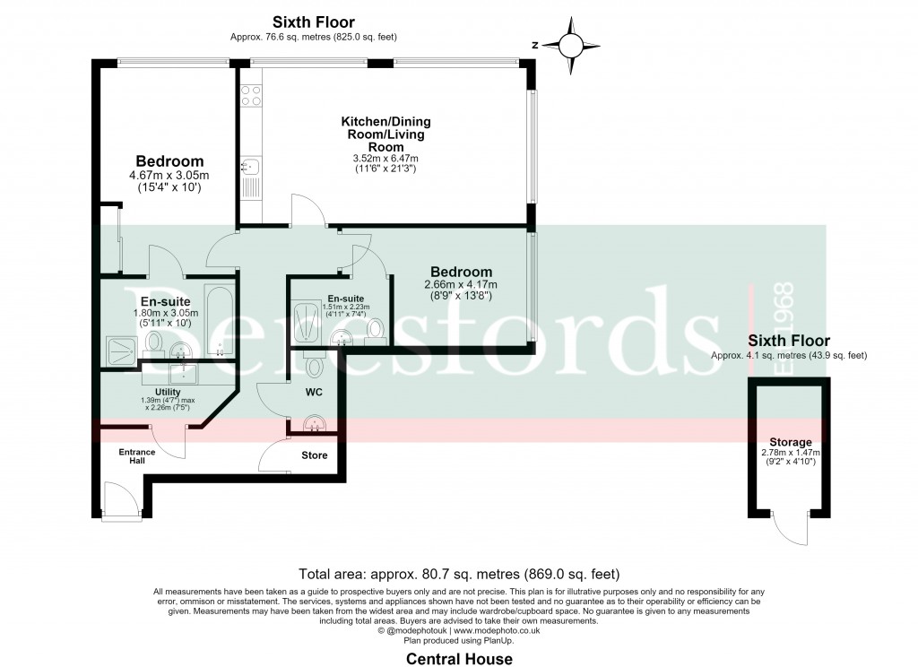 Floorplans For Great Warley, Brentwood, Essex