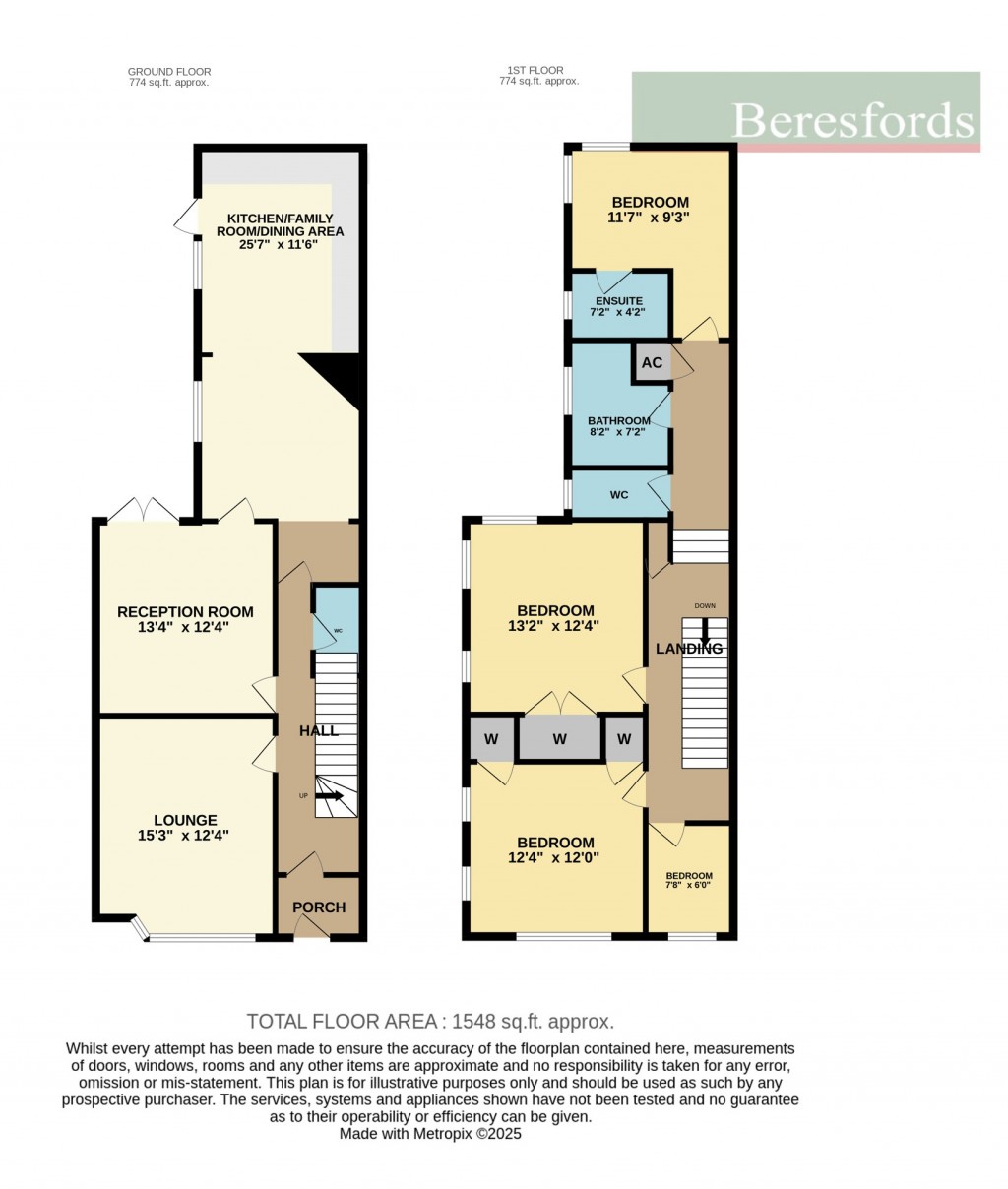 Floorplans For Warley, Brentwood, Essex