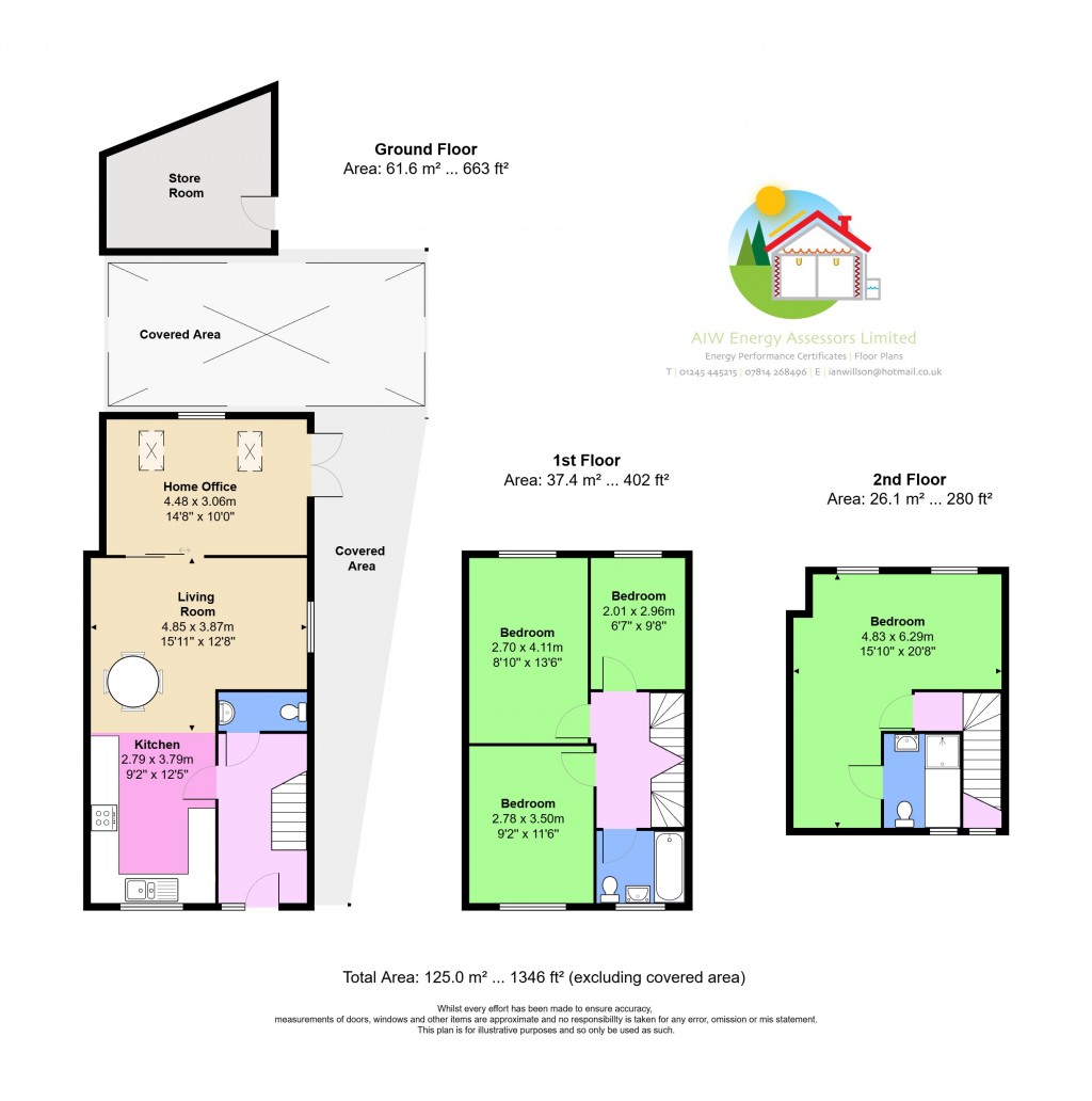 Floorplans For Brentwood, Essex