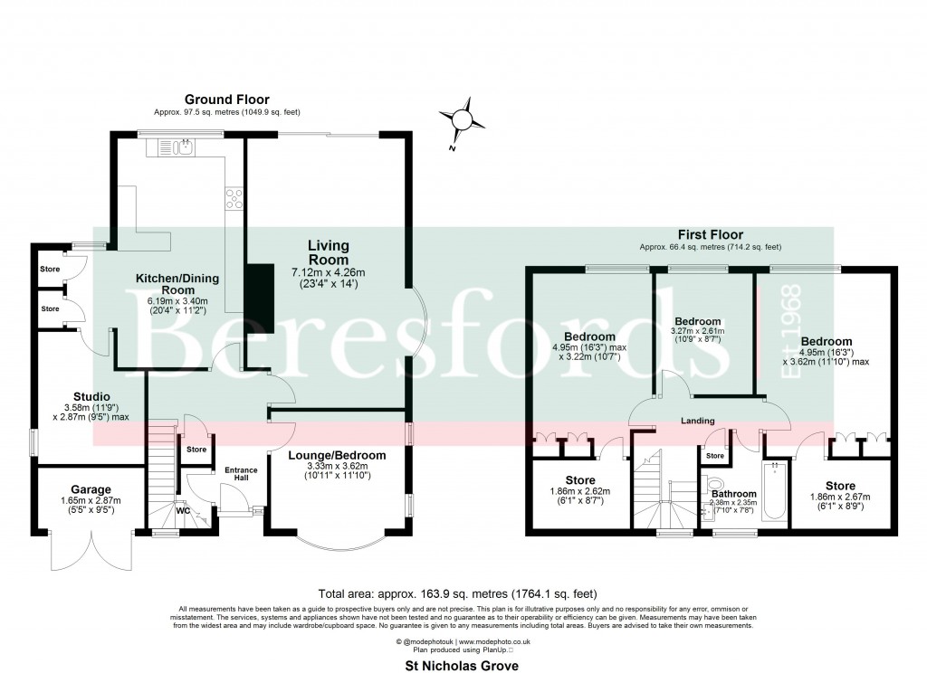 Floorplans For Ingrave, Brentwood, Essex