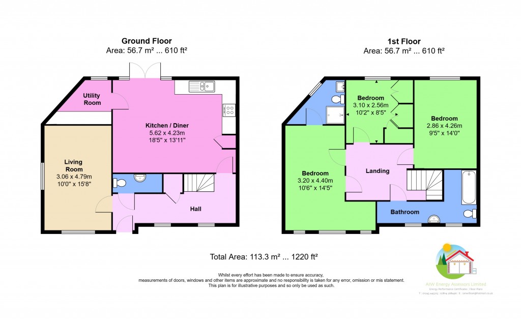 Floorplans For Brentwood, Essex