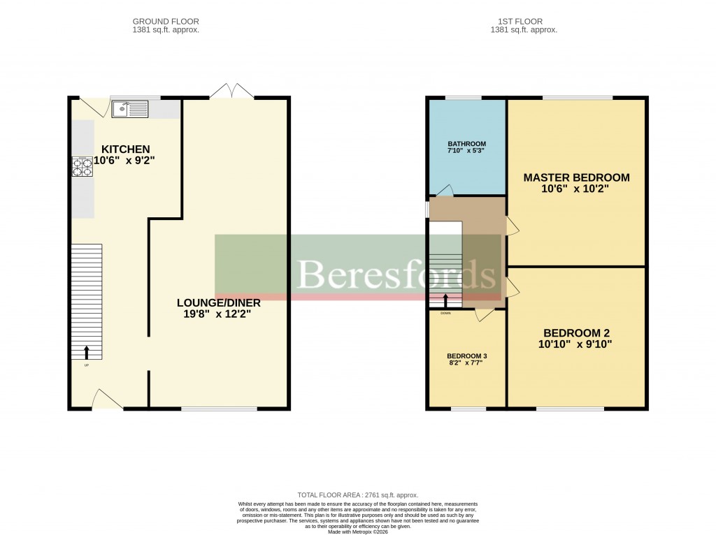 Floorplans For Kelvedon Hatch, Brentwood, Essex