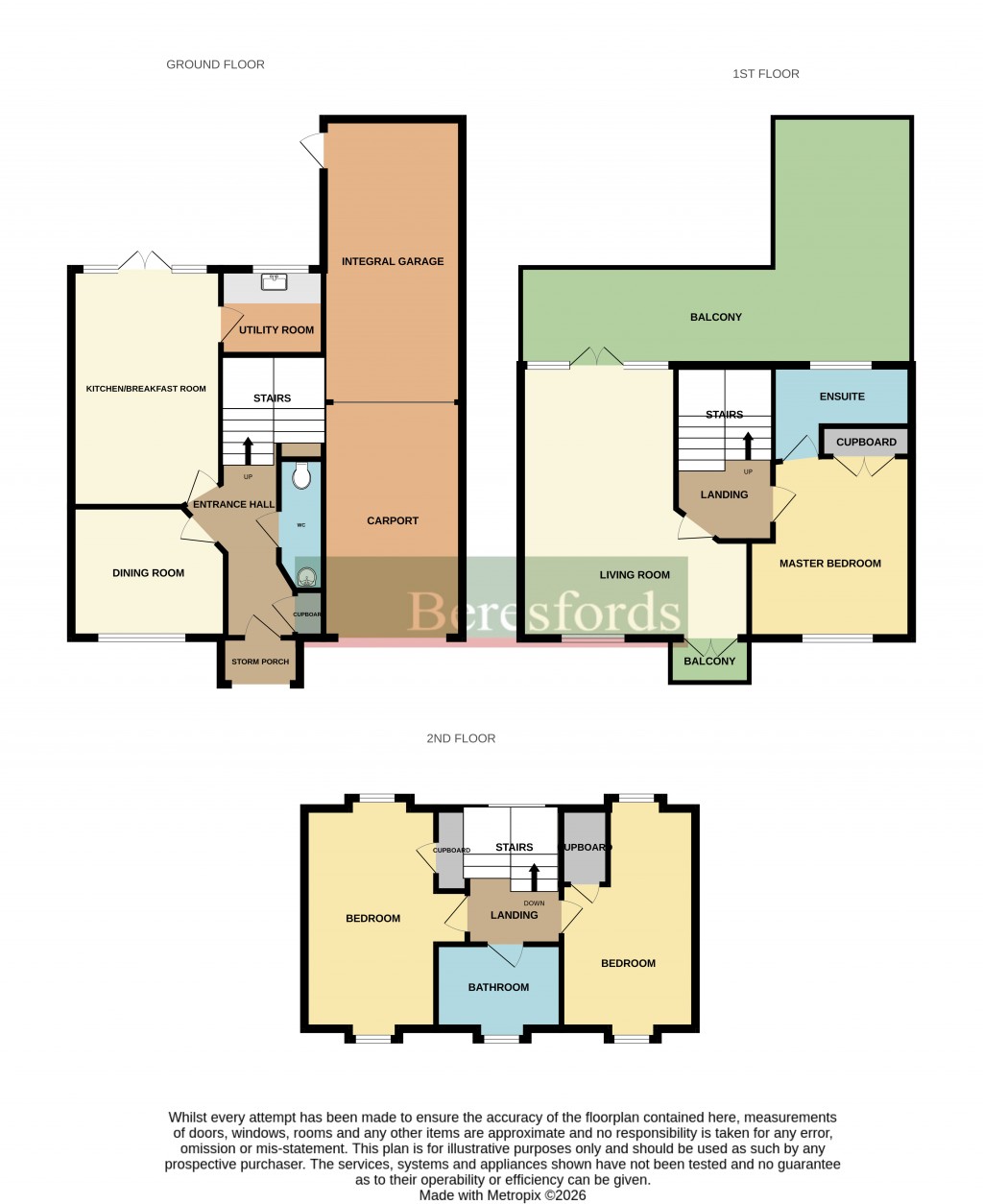 Floorplans For Warley, Brentwood, Essex