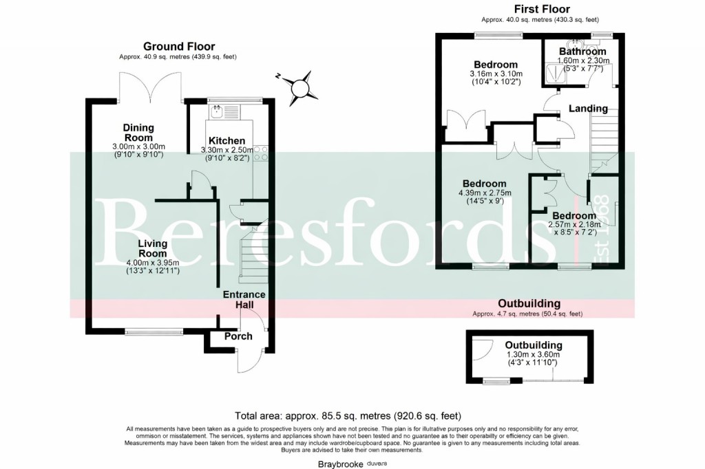 Floorplans For Basildon, Essex