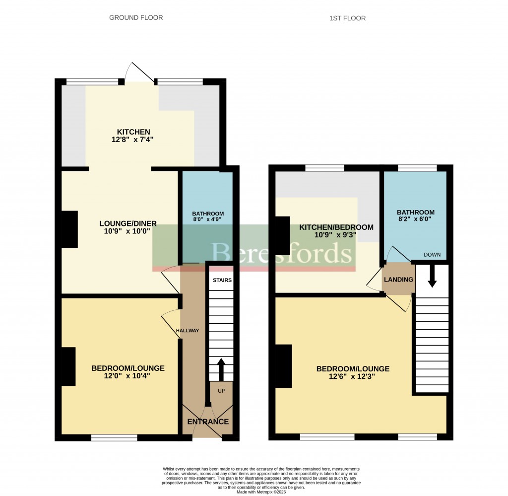 Floorplans For Brentwood, Essex