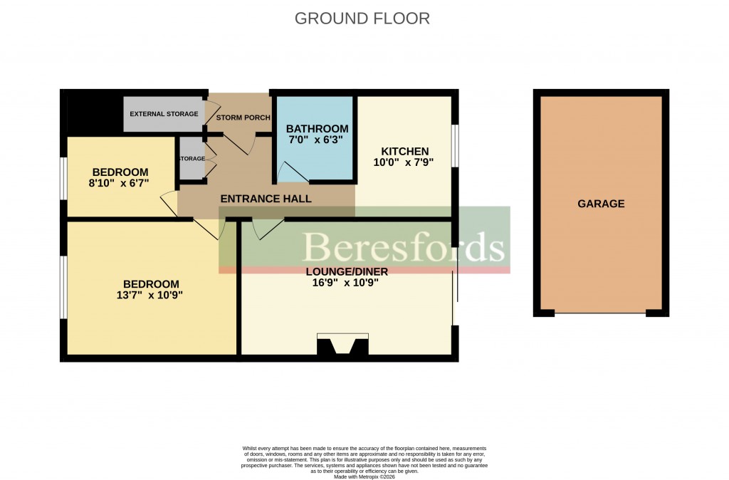 Floorplans For Brentwood, Essex