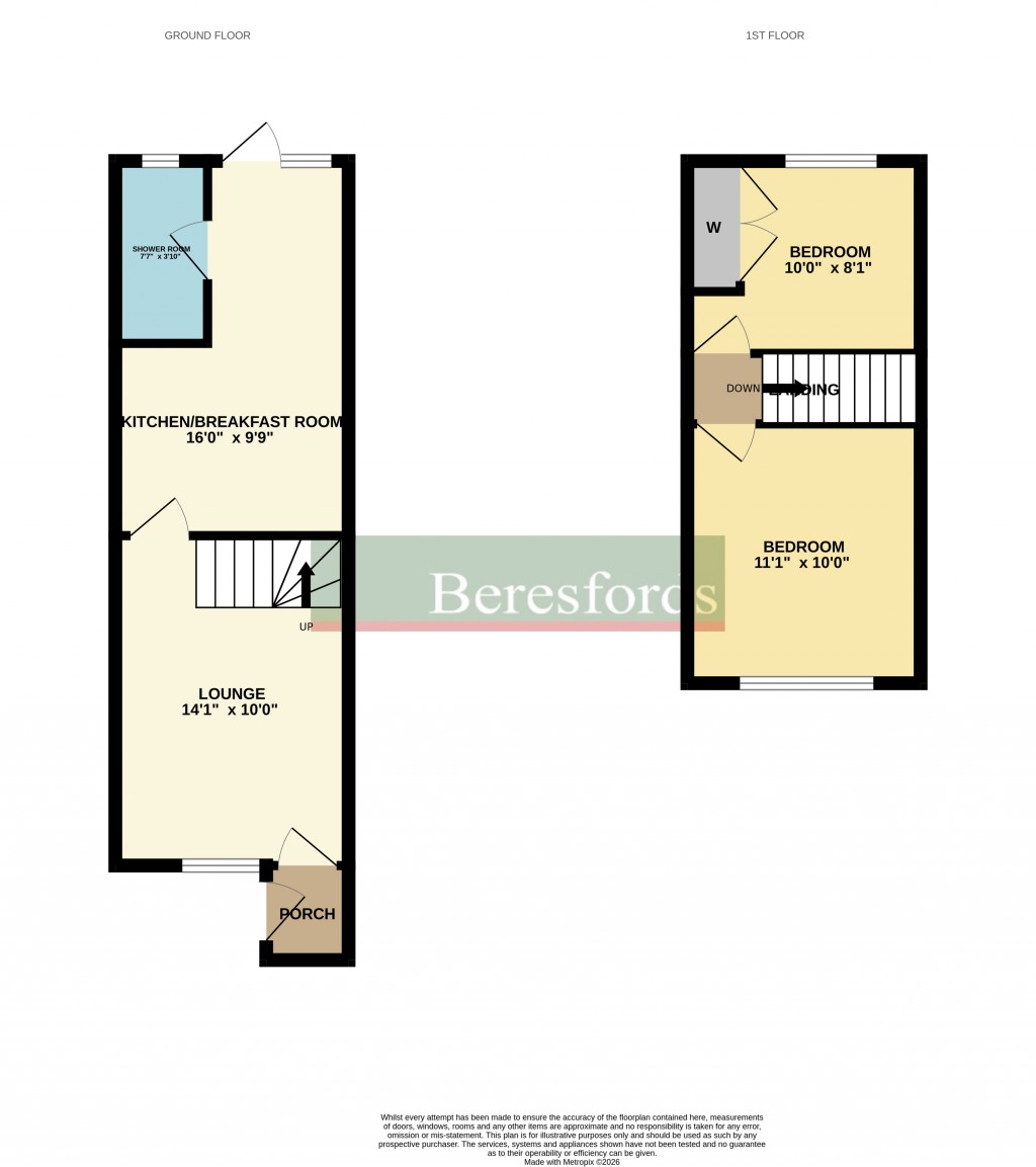 Floorplans For Warley, Brentwood, Essex