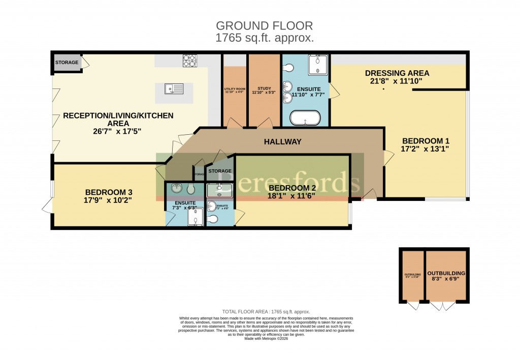 Floorplans For Great Warley, Brentwood, Essex