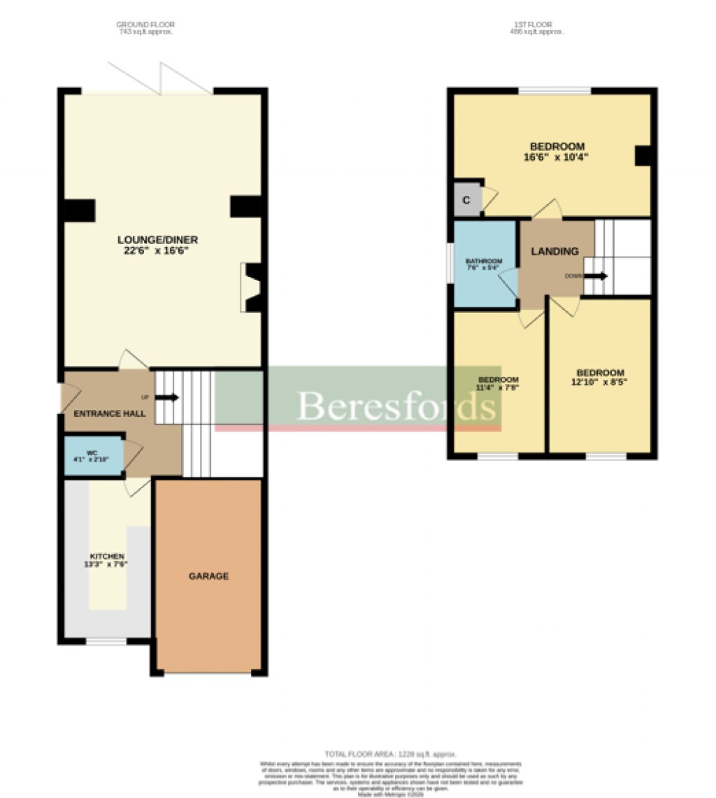 Floorplans For Warley, Brentwood, Essex