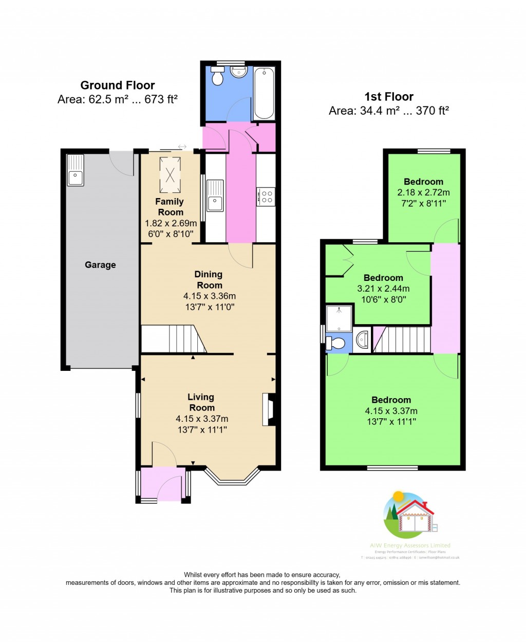 Floorplans For Brentwood, Essex