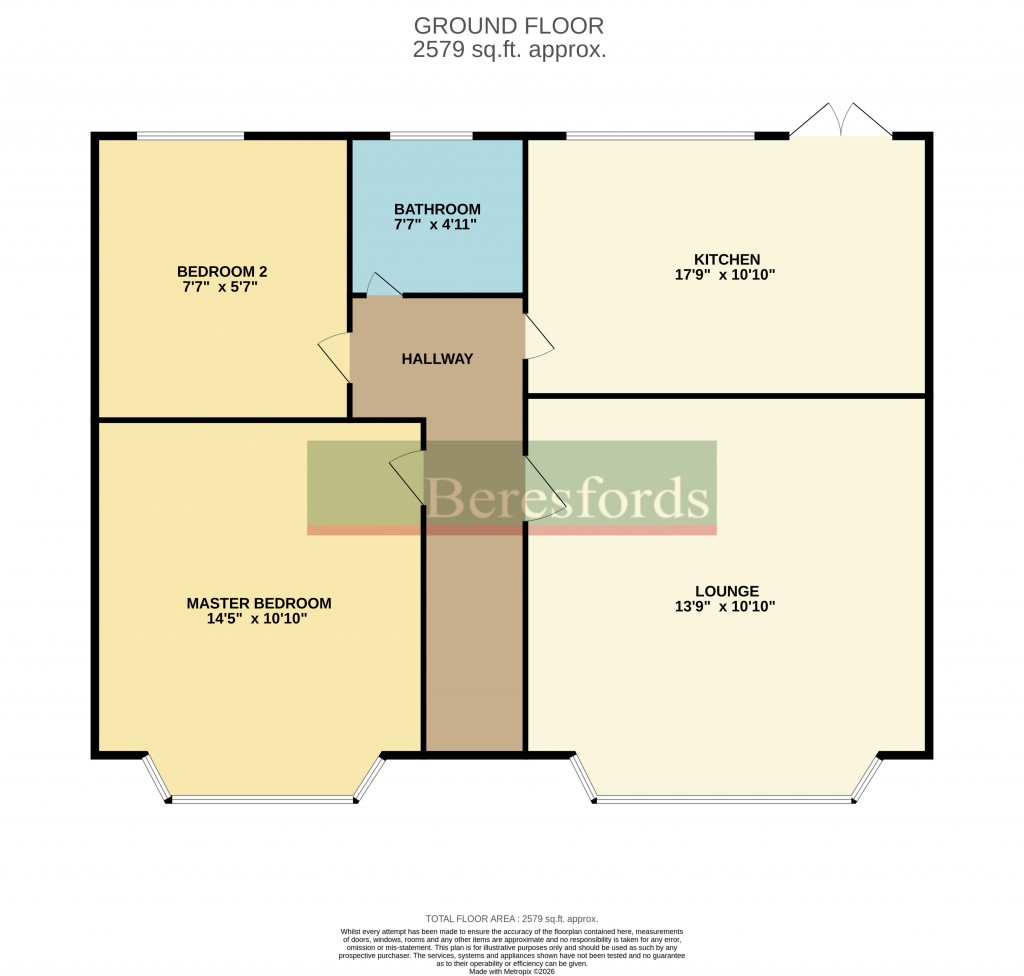 Floorplans For Brentwood, Essex