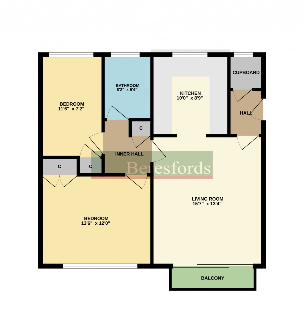 Floorplans For Sawyers Hall Lane, Brentwood, Essex
