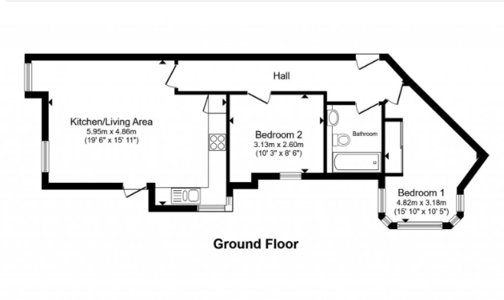 Floorplans For Highland Avenue, Brentwood, Essex