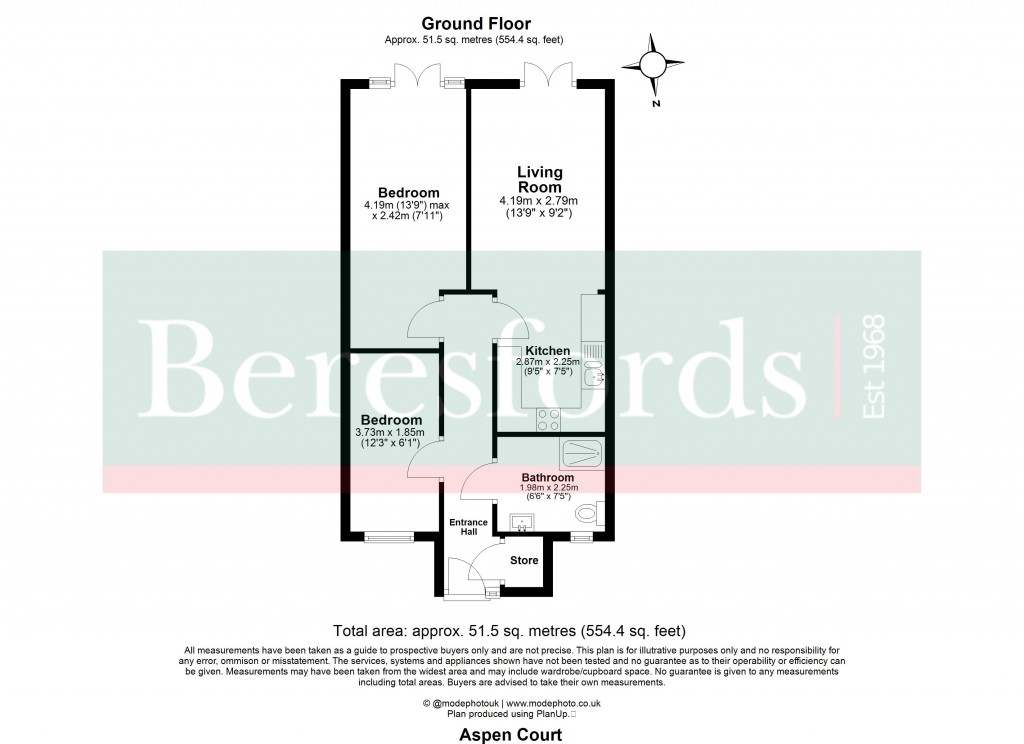 Floorplans For Hornbeam Close, Brentwood, Essex