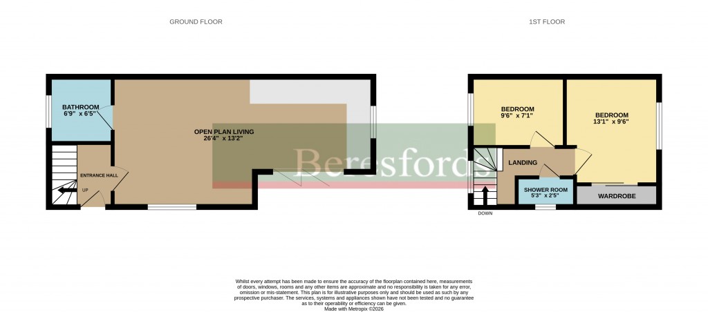 Floorplans For Brentwood, Essex