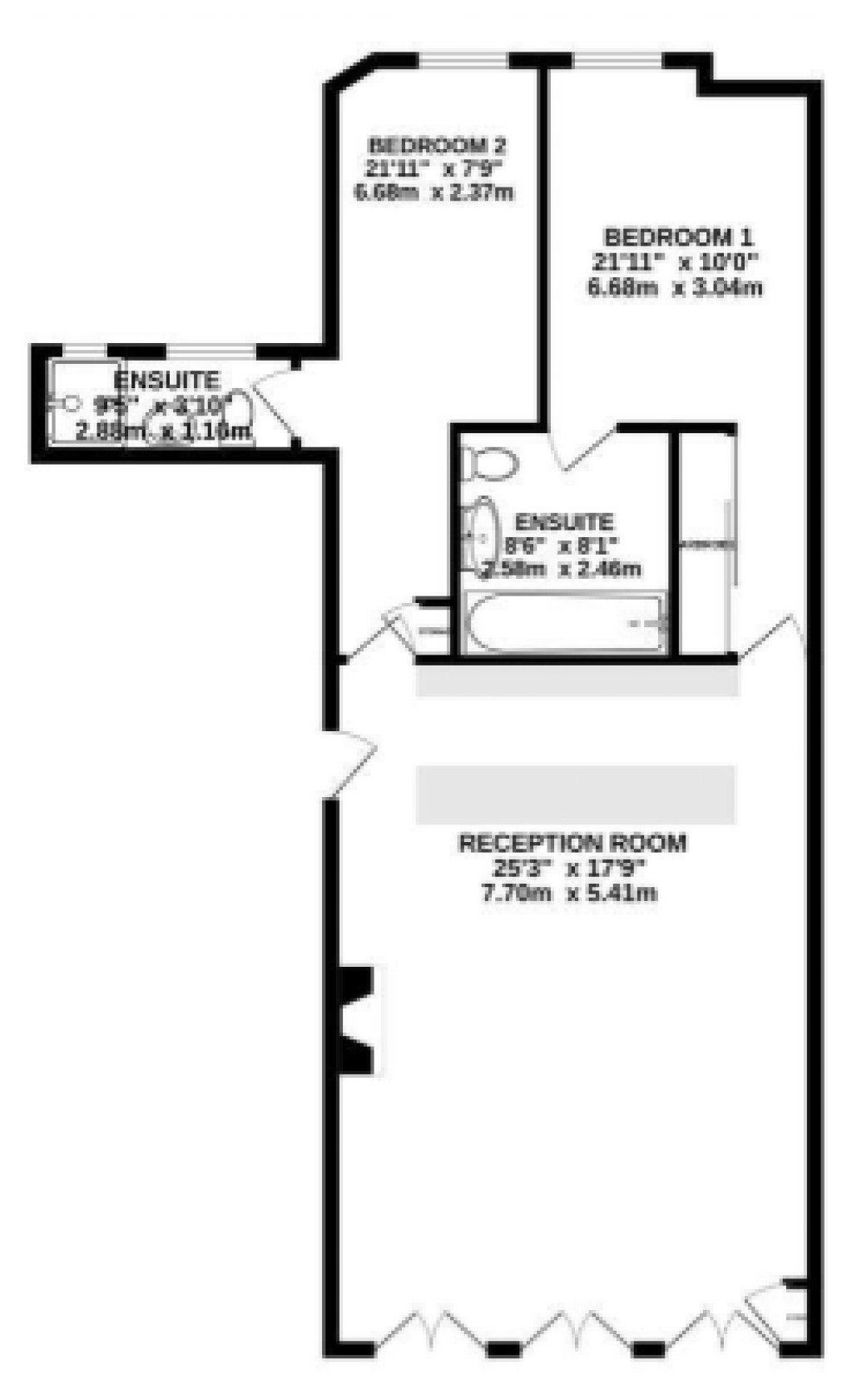 Floorplans For Brentwood, Essex