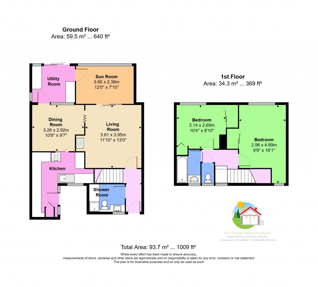Floorplans For Pilgrims Hatch, Brentwood, Essex