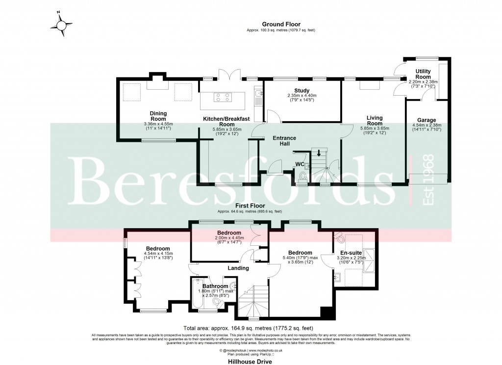 Floorplans For Billericay, Essex