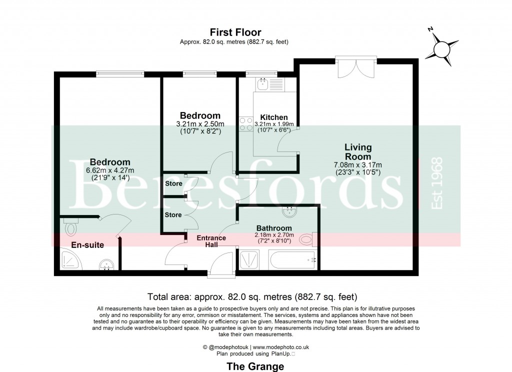 Floorplans For Stock Road, 126 Stock Road, Billericay, Essex
