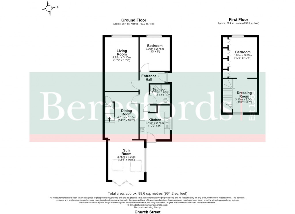 Floorplans For Great Burstead, Billericay, Essex