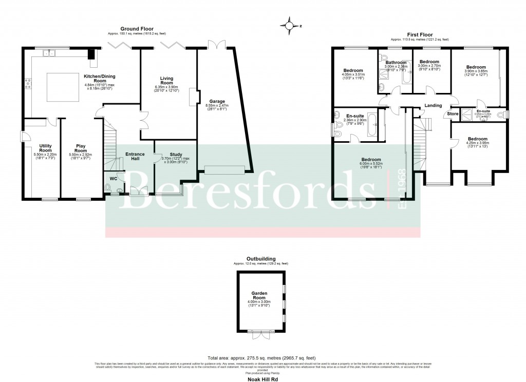 Floorplans For Basildon, Essex