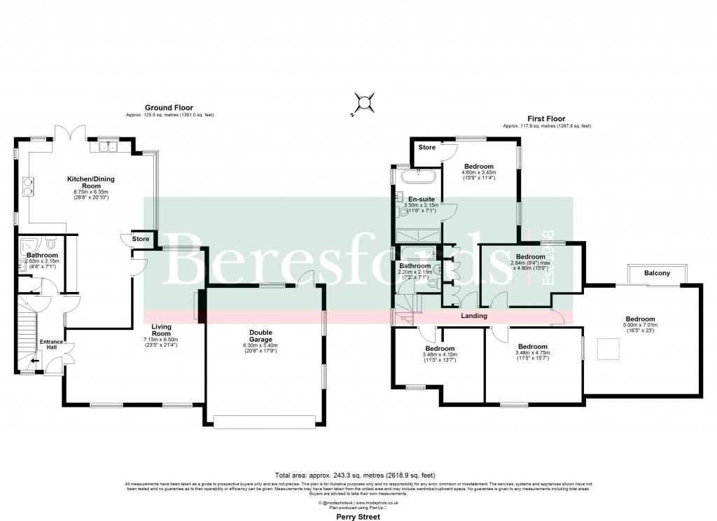 Floorplans For Billericay, Essex