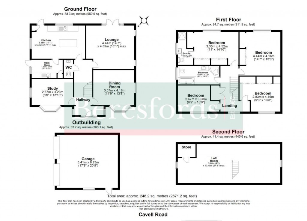 Floorplans For Billericay, Essex
