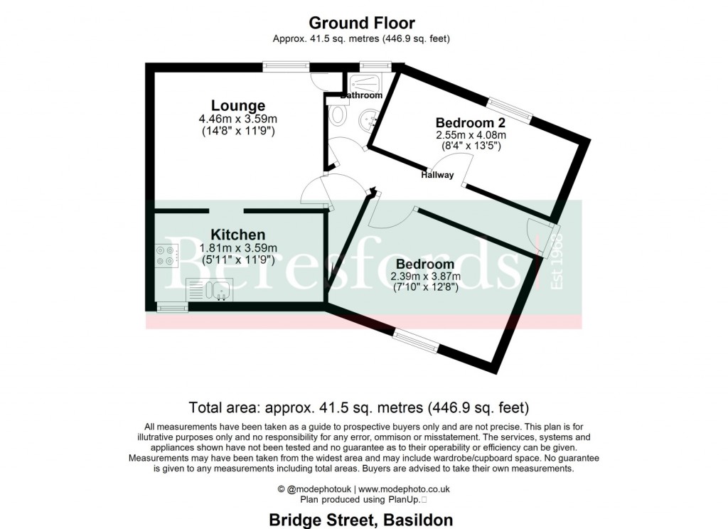 Floorplans For Basildon, Essex