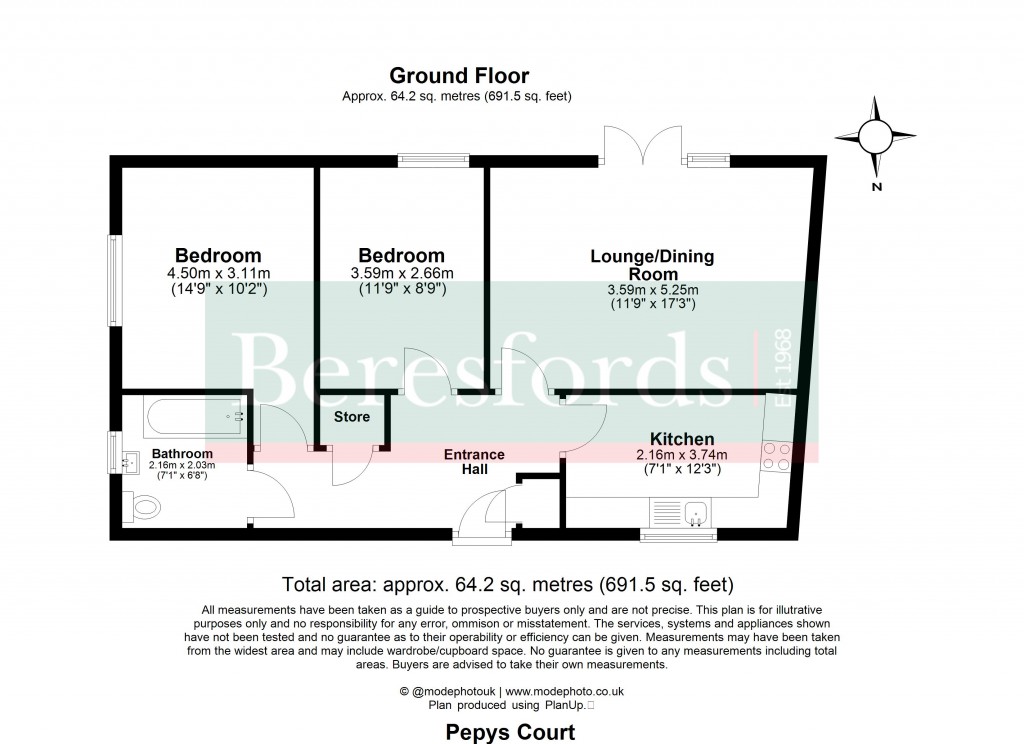 Floorplans For Wickford, Essex