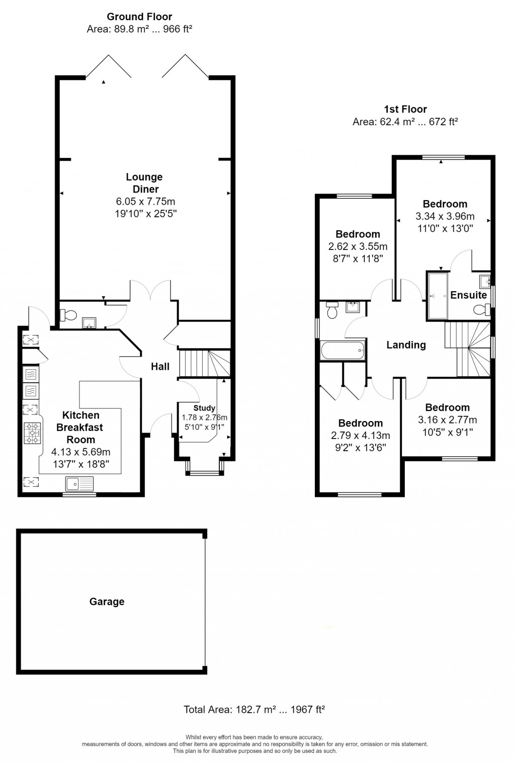Floorplans For Billericay, Essex