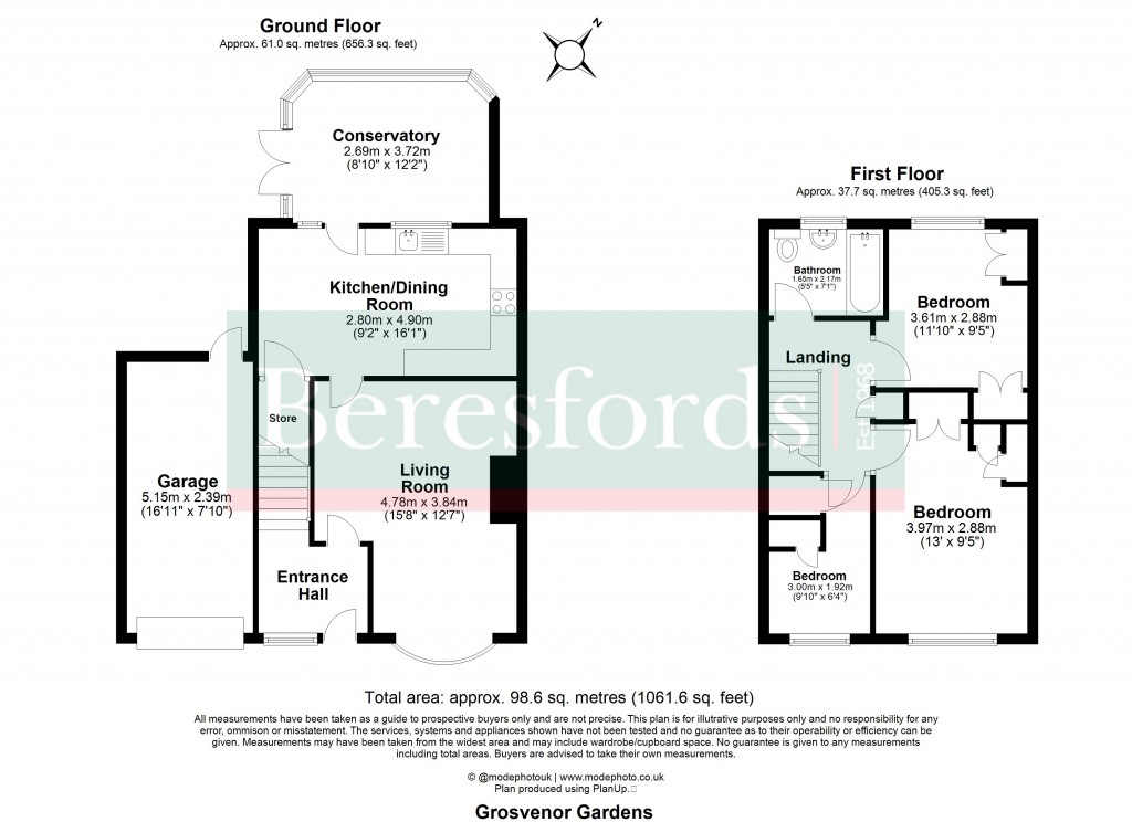 Floorplans For Billericay, Essex