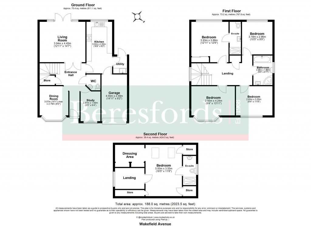 Floorplans For Billericay, Essex