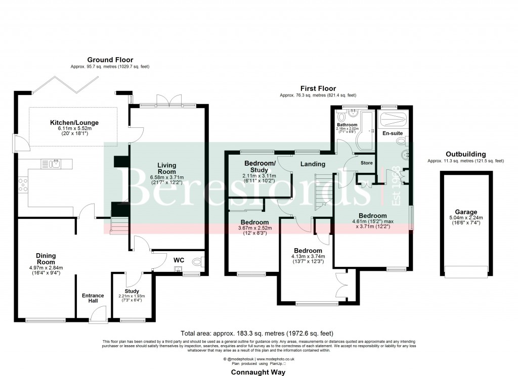 Floorplans For Billericay, Essex