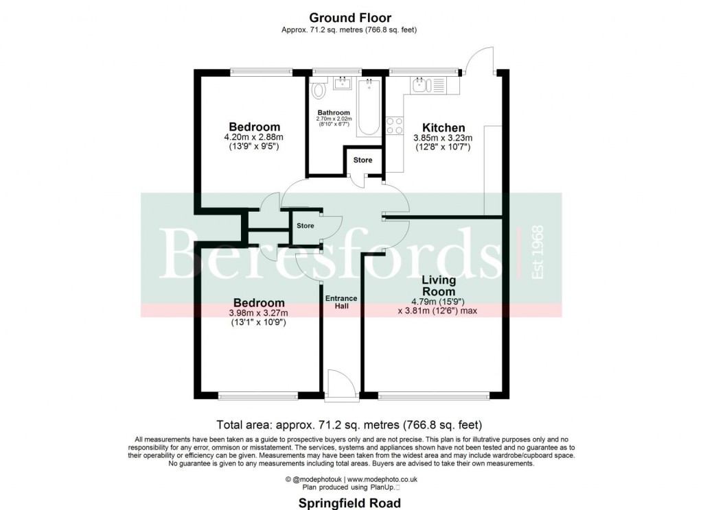 Floorplans For Billericay, Essex