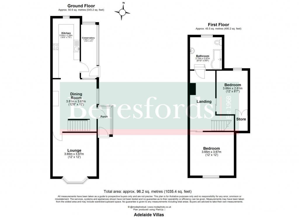 Floorplans For Crays Hill, Billericay, Essex