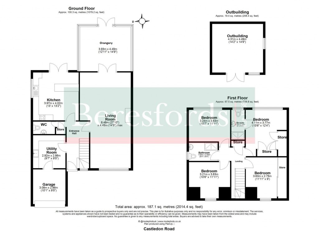 Floorplans For Wickford, Essex
