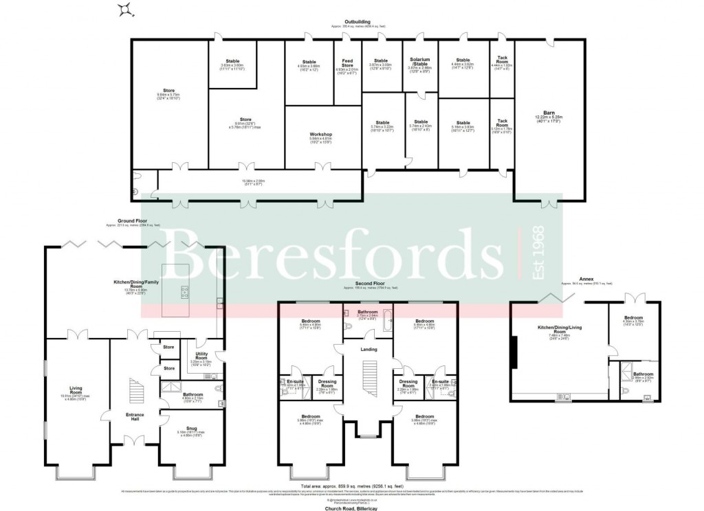 Floorplans For Ramsden Bellhouse, Billericay, Essex
