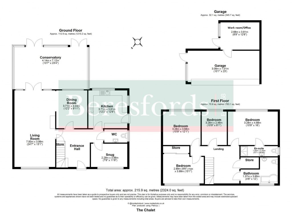 Floorplans For Billericay, Essex