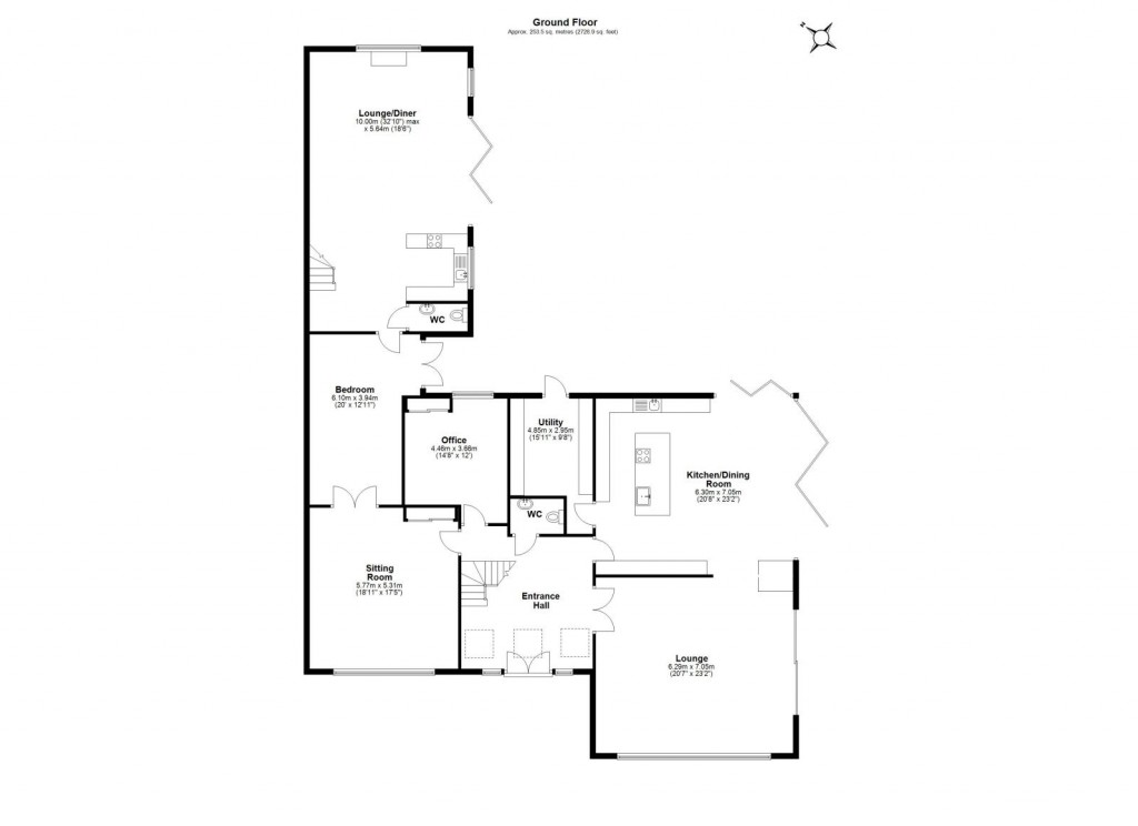 Floorplans For Downham, Billericay, Essex
