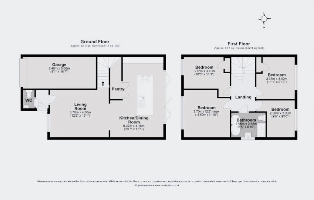 Floorplans For Billericay, Essex
