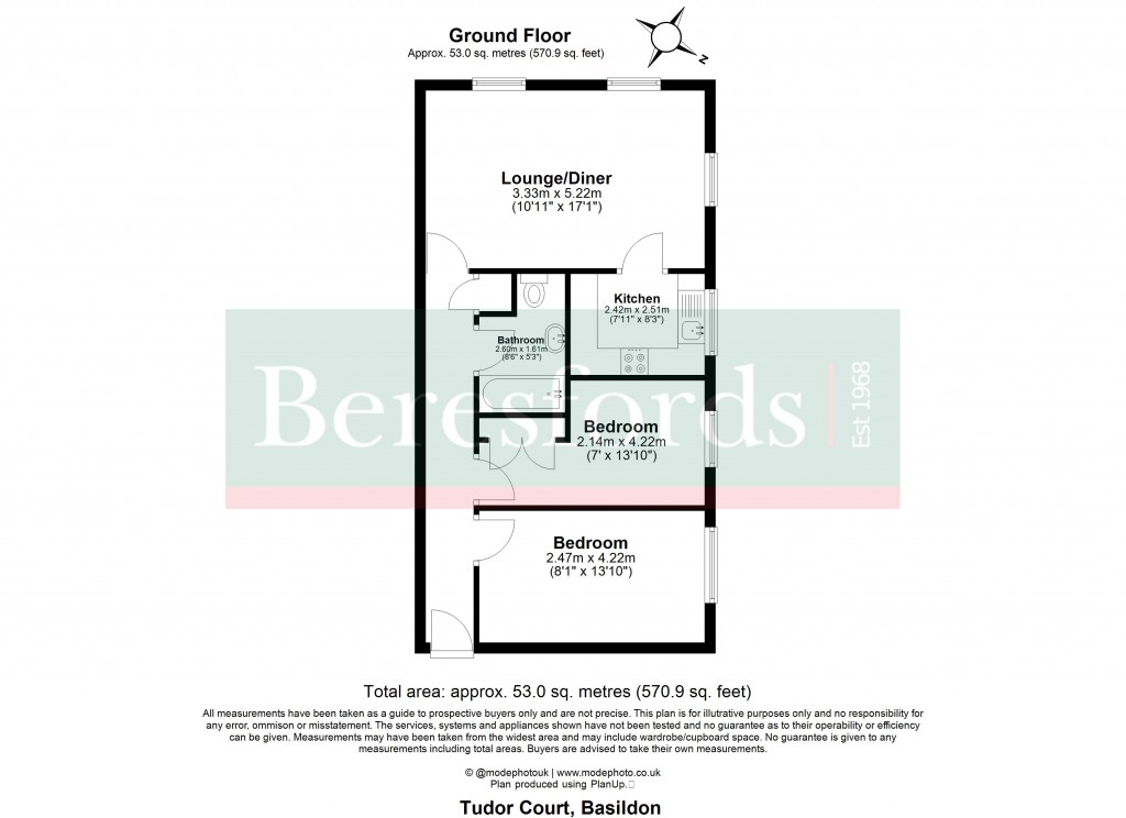Floorplans For Basildon, Essex
