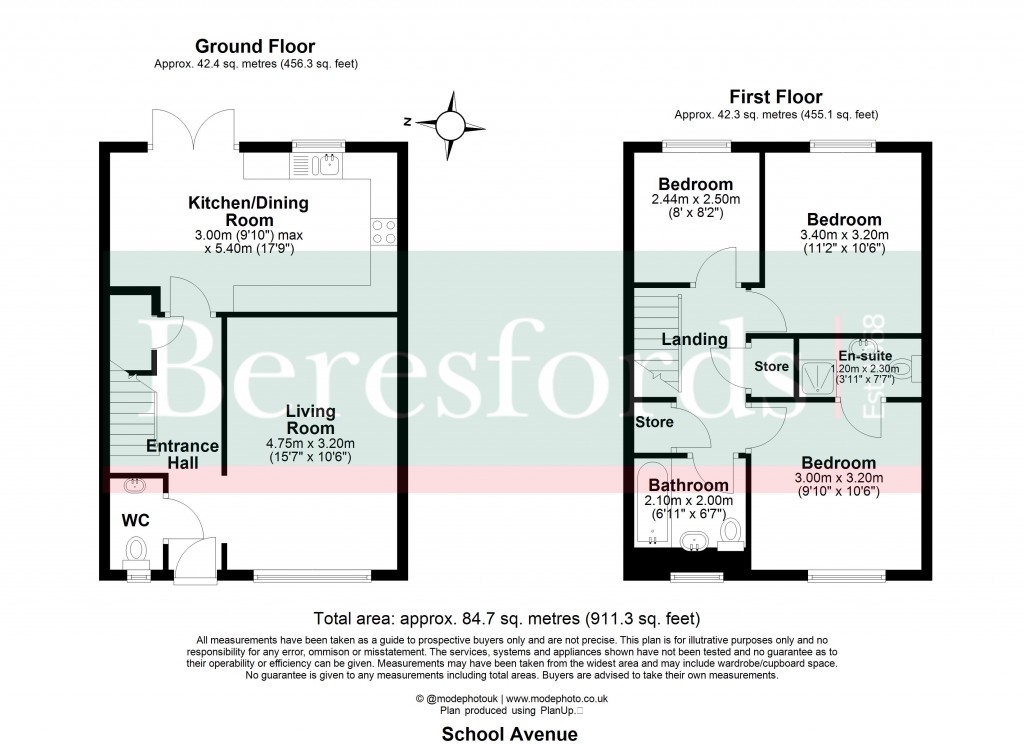Floorplans For Basildon, Essex