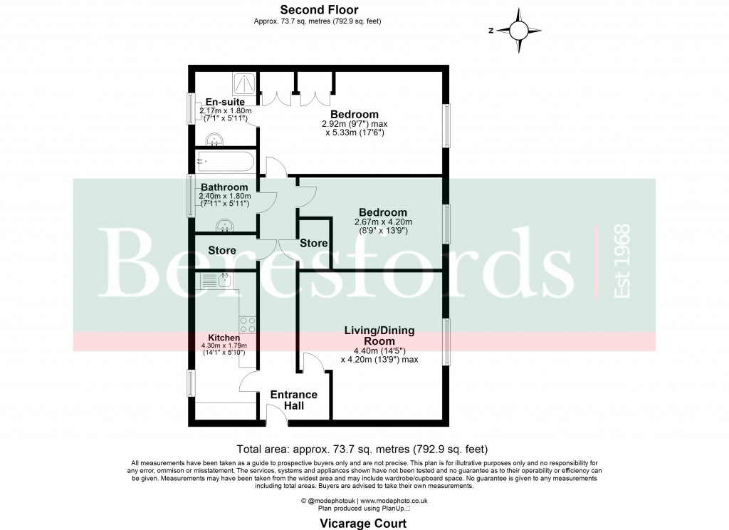 Floorplans For Chapel Street, Billericay, Essex
