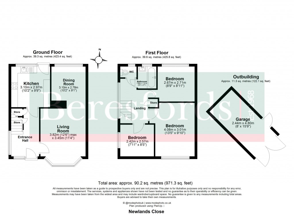 Floorplans For Billericay, Essex