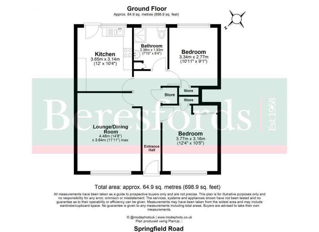 Floorplans For Billericay, Essex