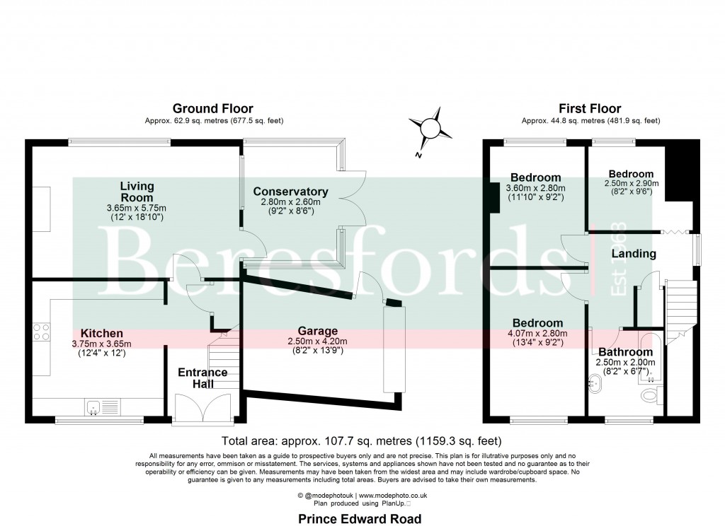 Floorplans For Billericay, Essex
