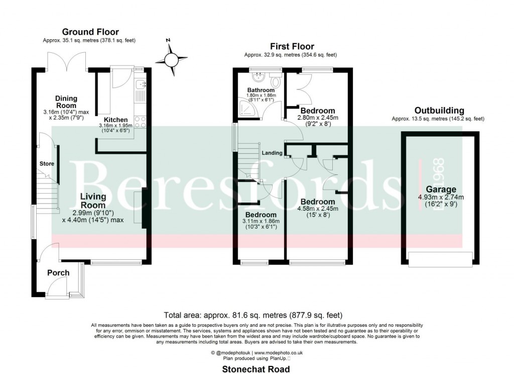 Floorplans For Billericay, Essex