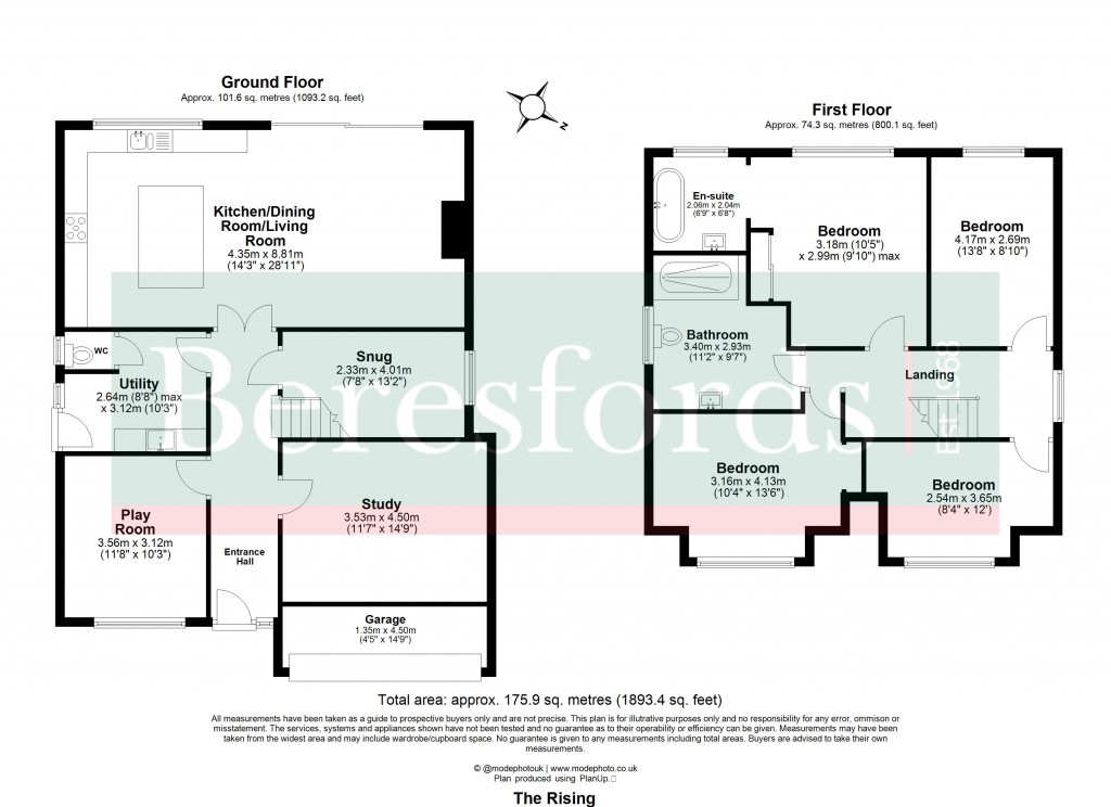 Floorplans For Billericay, Essex