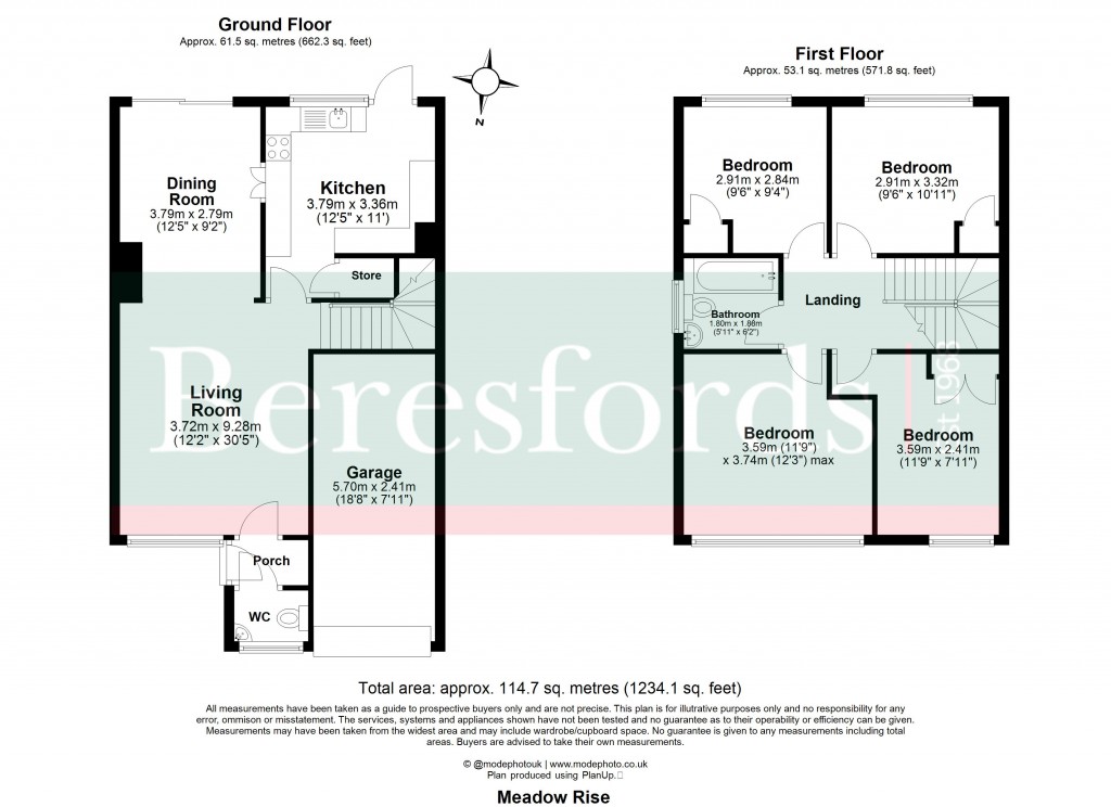 Floorplans For Billericay, Essex
