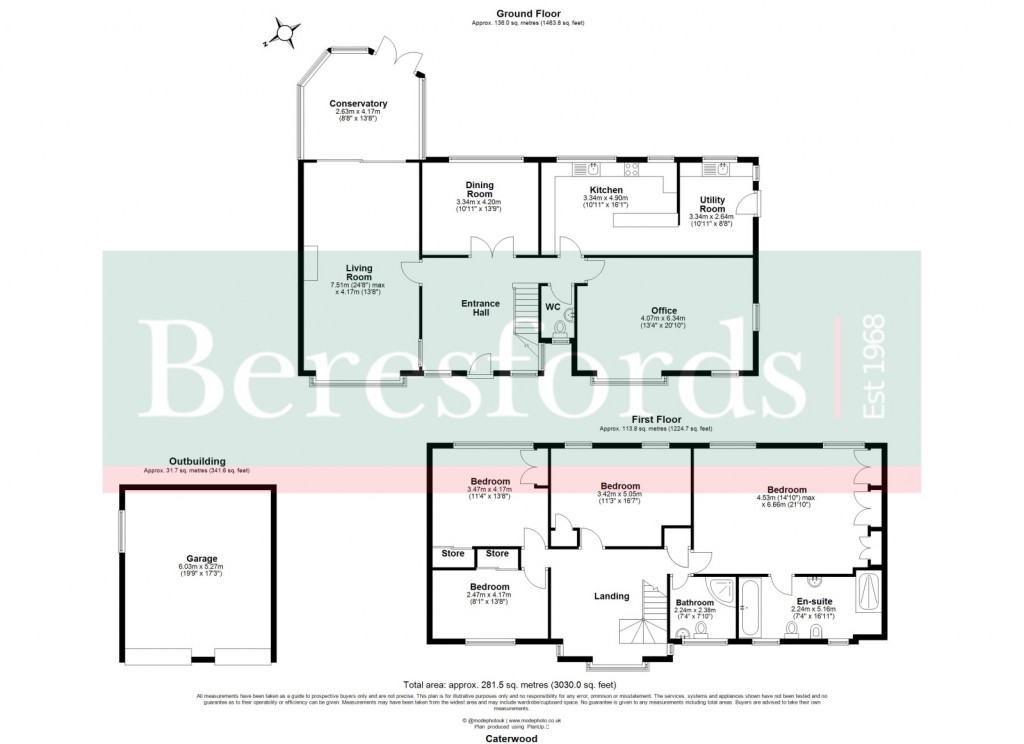 Floorplans For Billericay, Essex
